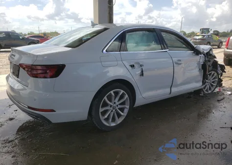 2019 Audi A4 Premium Plus from USA, damaged, VIN WAUHMAF41KN004620